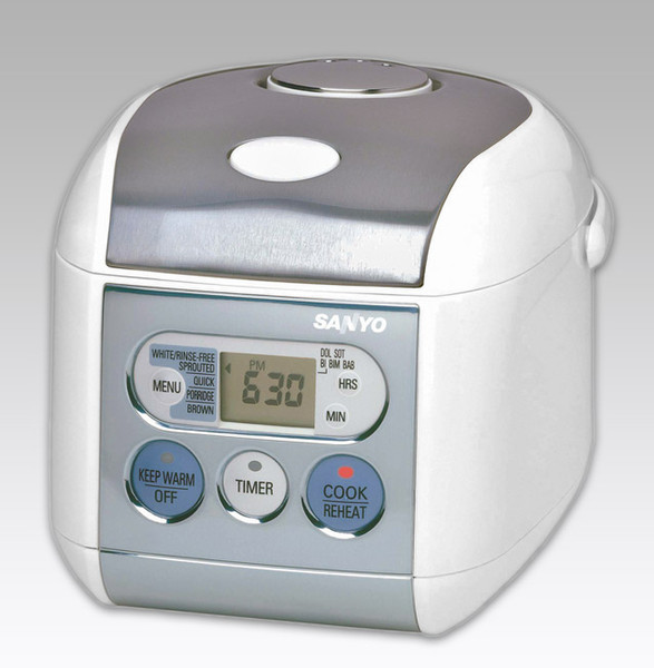 Sanyo ECJ-D100S 860W Silver rice cooker