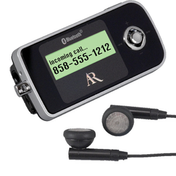 Audiovox ARWH1 Binaural Bluetooth Silver mobile headset