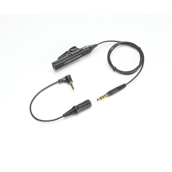 Audio-Technica AT-MP100 2.5/3.5mm Male 3.5mm Female Черный кабельный разъем/переходник