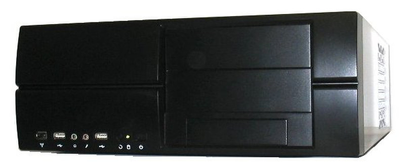 Athenatech A3712 Desktop Schwarz Computer-Gehäuse