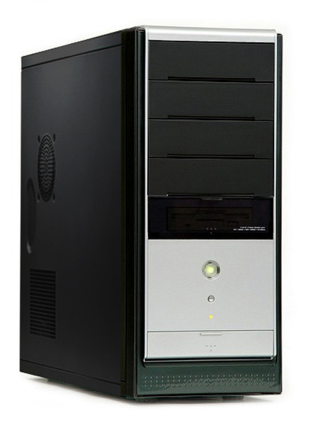 Athenatech A412 Midi-Tower Black computer case