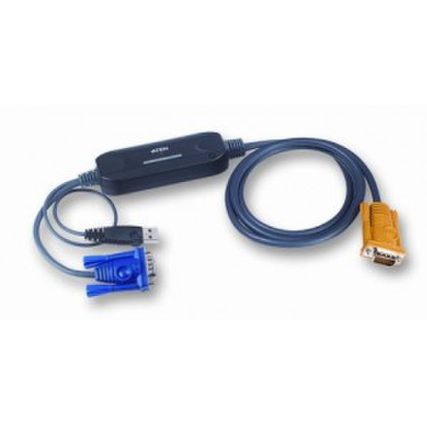 Aten CV131A 1.8м Черный кабель клавиатуры / видео / мыши