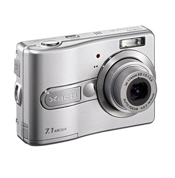 Sanyo 7.1 Megapixel Digital Camera 7.1MP CCD Silver