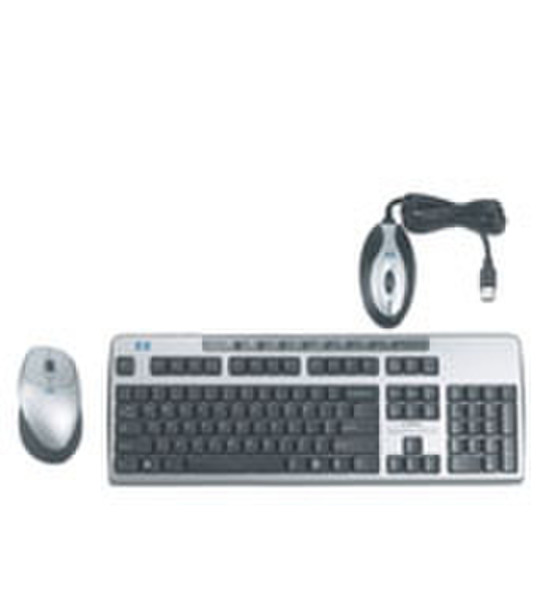 HP USB 2-Button Optical Scroll Mouse Maus