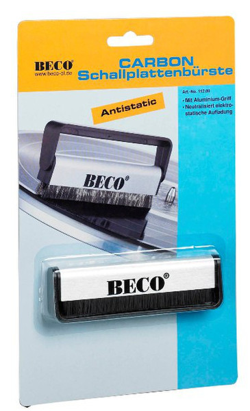 Beco Carbon-Fiber-Buerste 10 PACK Schwarz, Silber Antistatisches Handgelenkband