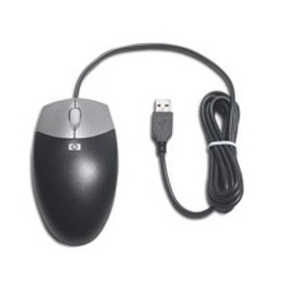 HP DA700AV USB Оптический Для обеих рук Черный, Серый компьютерная мышь