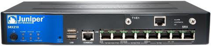 Juniper SRX210 Gateway/Controller