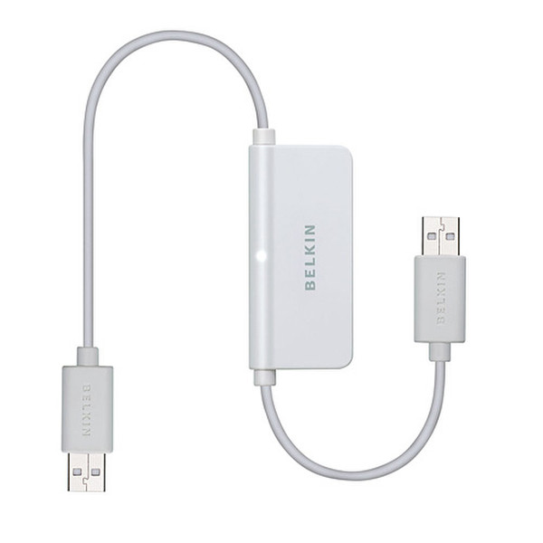 Belkin F4U001EA USB USB Weiß Kabelschnittstellen-/adapter