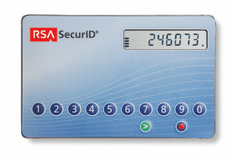RSA Security SID900-6-60-24-5 аппаратный аутентификатор