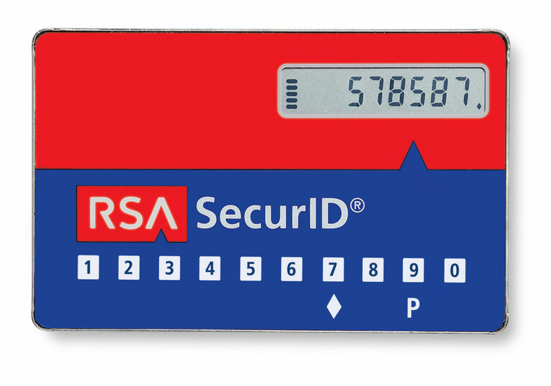 RSA Security SD520-6-60-48-5000 аппаратный аутентификатор