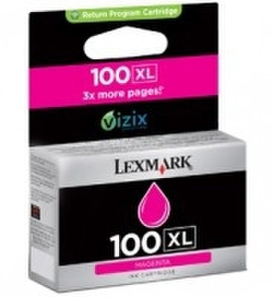 Lexmark 100XL magenta ink cartridge