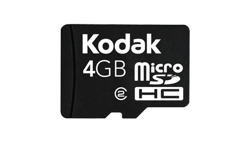 Kodak MicroSDHC 4GB 4GB MicroSDHC memory card