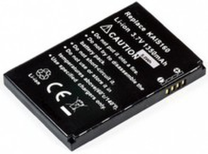 MicroBattery MBP1108 1350mAh 3.7V rechargeable battery