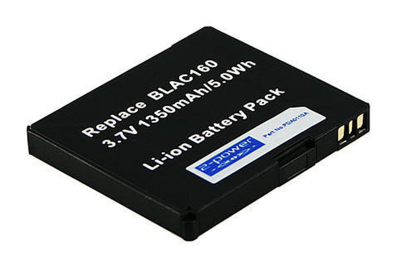 2-Power PDA0110A Lithium-Ion (Li-Ion) 1350mAh 3.7V Wiederaufladbare Batterie