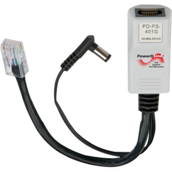 Microsemi PD-PS-401G Gigabit Ethernet PoE-Adapter