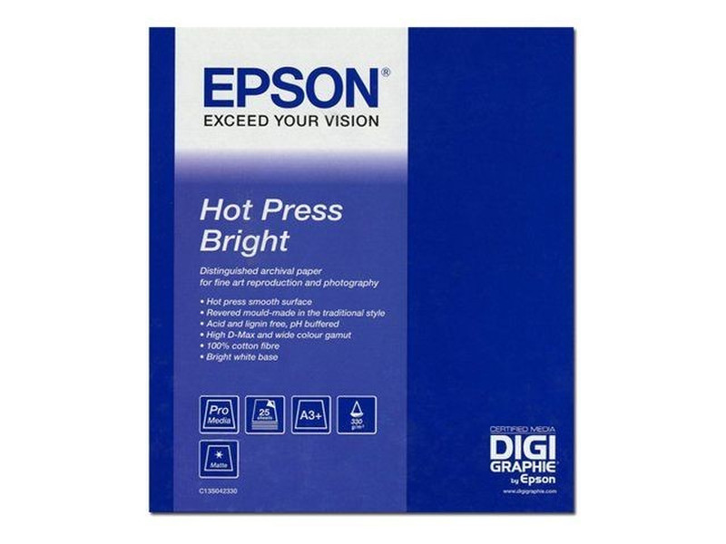 Epson Hot Press Bright 17