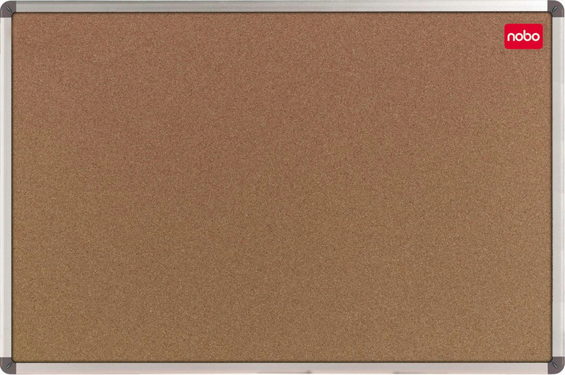 Nobo Elipse 900 x 600 mm Fixed bulletin board Алюминиевый, Пробковое дерево Алюминиевый, Деревянный