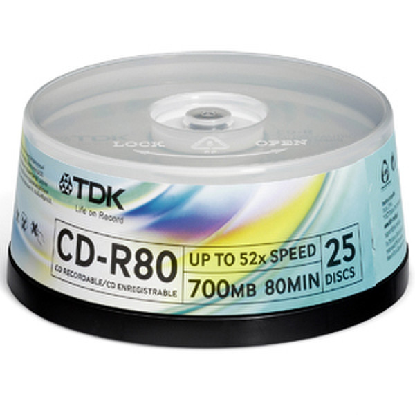 Imation 700Mb CD-RW 25Pack CD-RW 700MB 25Stück(e)
