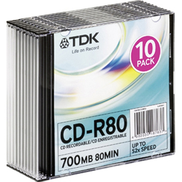 Imation 47818 CD-R 700МБ 10шт чистые CD