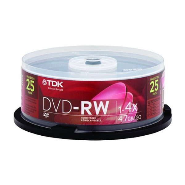 Imation 48464 4.7GB DVD-RW 25pc(s) blank DVD