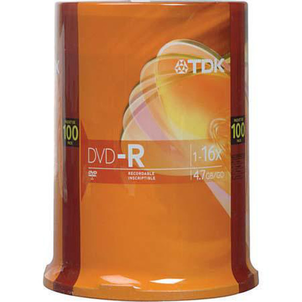 Imation 48520 4.7GB DVD-R 100pc(s) blank DVD