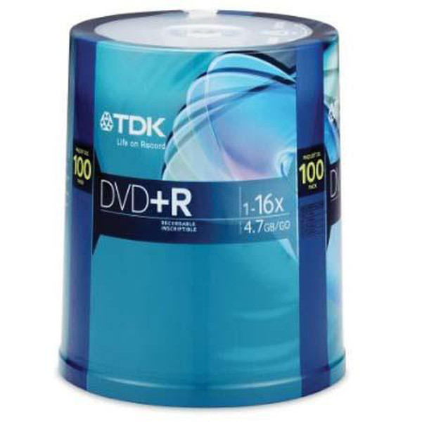 Imation 48521 4.7GB DVD+R 100pc(s) blank DVD