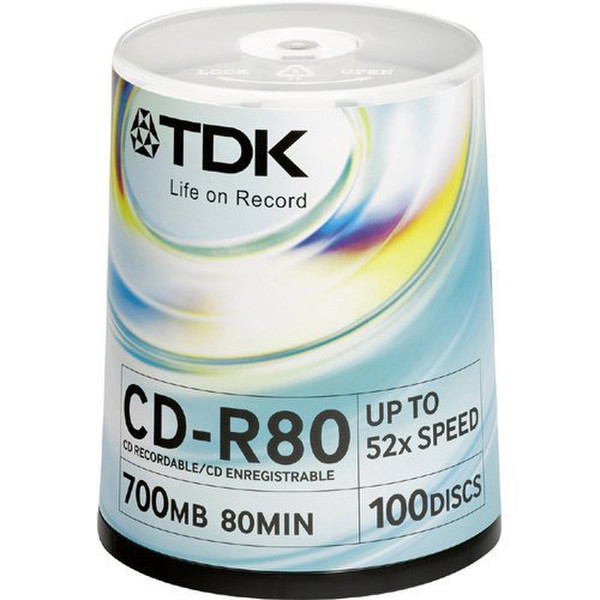 Imation 48555 CD-R 700МБ 100шт чистые CD