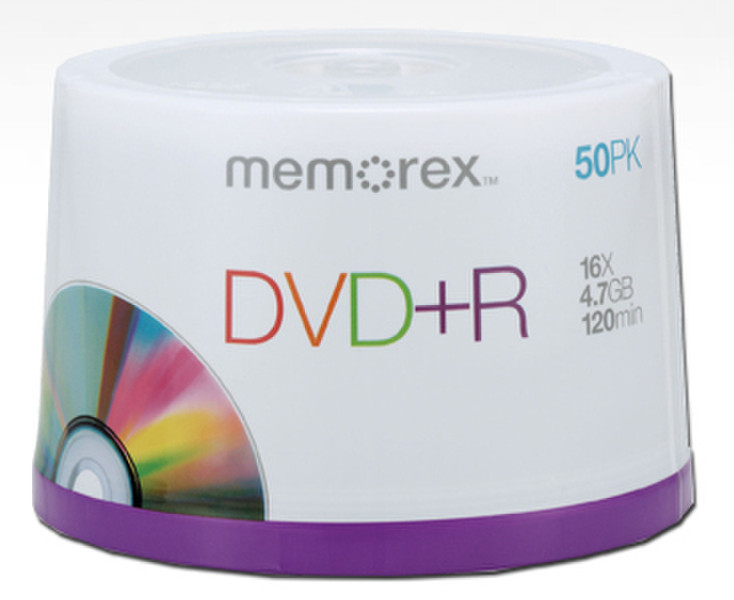 Imation 16x DVD+R 4.7GB 50 Pack Spindle 4.7GB DVD+R 50pc(s)
