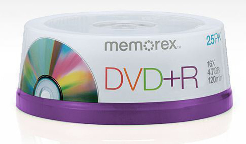 Imation 16x DVD+R 4.7GB 25 Pack Spindle 4.7ГБ DVD+R 25шт