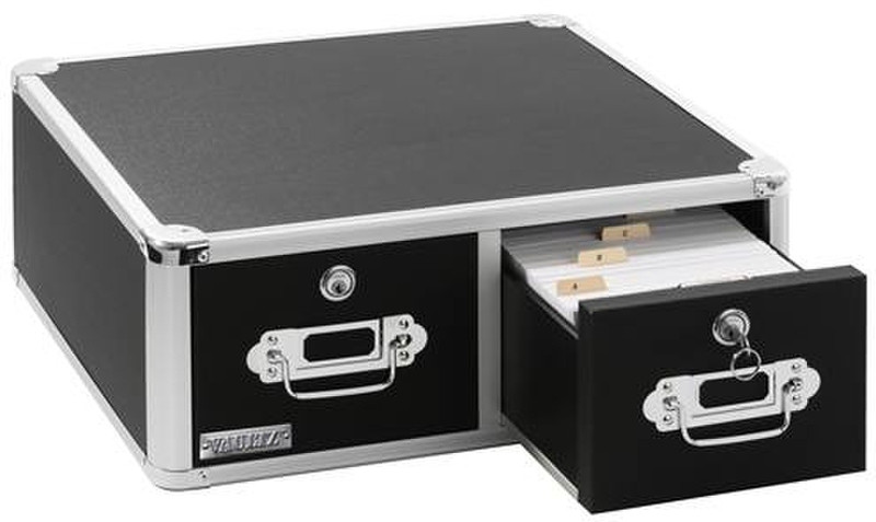 Ideastream VZ01393 Schwarz, Silber Box & Organizer zur Aktenaufbewahrung