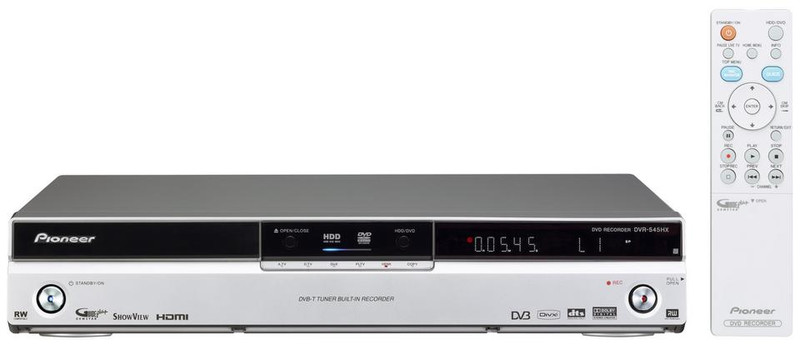 Pioneer DVD Recorder with 160GB Hard Disk