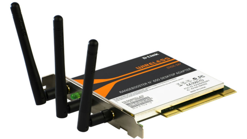 D-Link DWA-547 Internal WLAN 300Mbit/s networking card