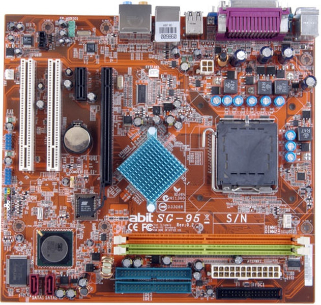 abit SG-95 Socket T (LGA 775) Micro ATX motherboard