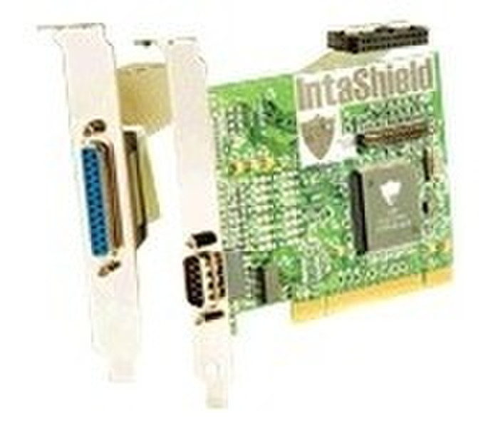 Brainboxes IntaShield 2-Ports Parallel/Serial Adapter Seriell Schnittstellenkarte/Adapter