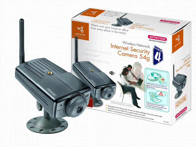 Sitecom Wireless Network Internet Security Camera 54g