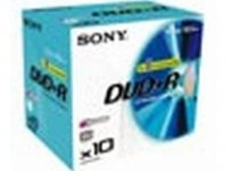 Sony DVD+R 4.7Gb 16x jewelcase (10) 4.7GB DVD+R 10pc(s)