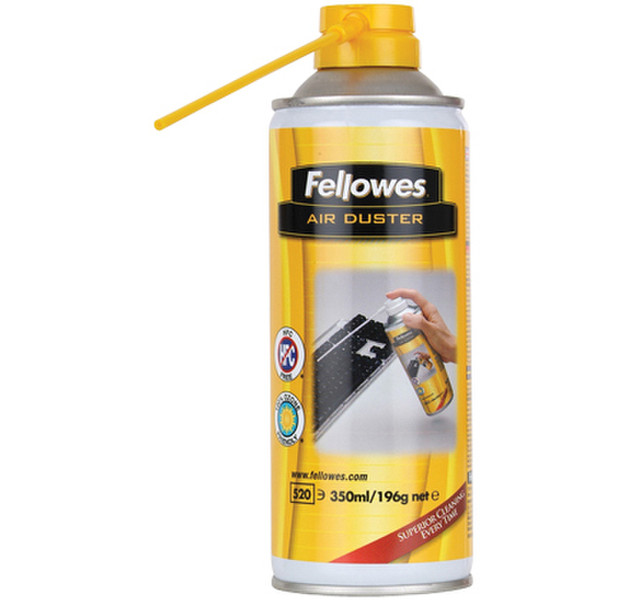 Fellowes HFC Free Air Duster - 520ml can/350ml fill Equipment cleansing air pressure cleaner