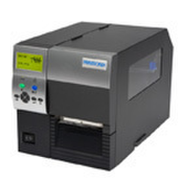 Printronix T4M Термоперенос 305dpi Черный устройство печати этикеток/СD-дисков