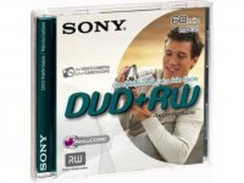 Sony DVD+RW 8cm 60min/2.8Gb 2.8ГБ DVD+RW 1шт