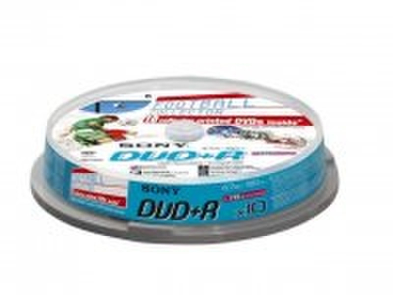 Sony DVD+R 4.7Gb 16x spindel + 10 Football DVD's 4.7ГБ DVD+R 10шт