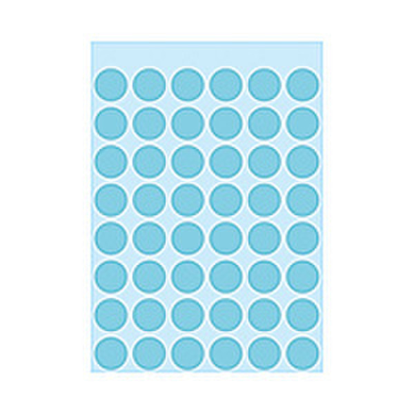 HERMA Multi-purpose labels ø 12mm blue 240 pcs 240Stück(e) selbstklebendes Etikett