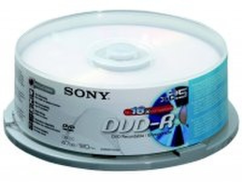 Sony DVD-R 4.7Gb 16x spindel (25) 4.7ГБ DVD-R 25шт