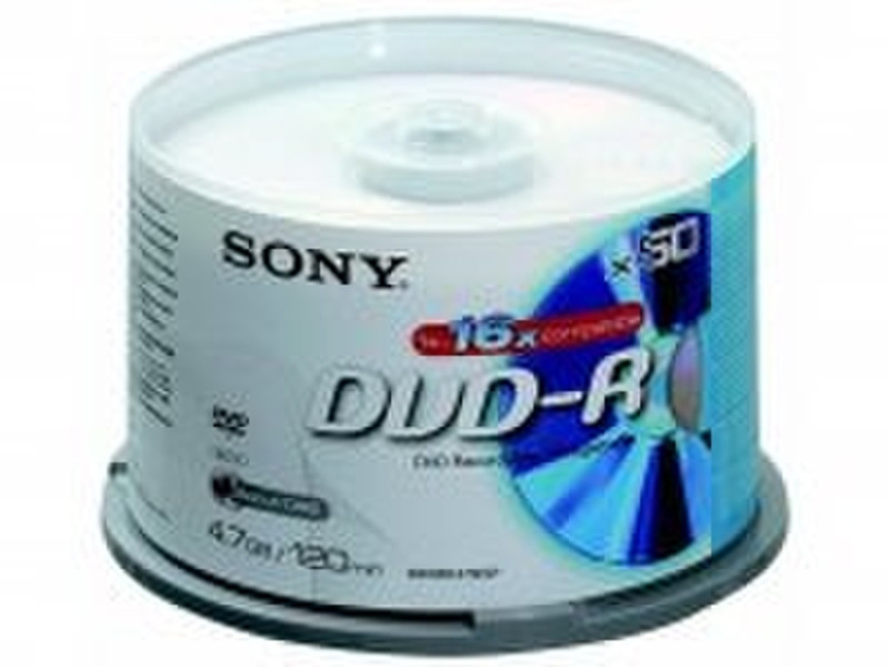 Sony DVD-R 4.7Gb 16x spindel (50) 4.7ГБ DVD-R 50шт