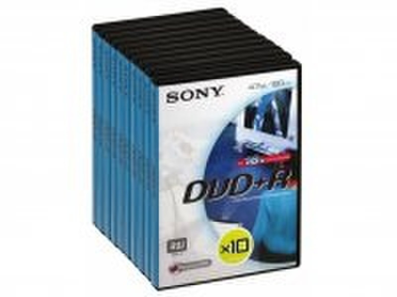 Sony DVD+R 4.7Gb 16x videobox (5) 4.7GB DVD+R 5Stück(e)