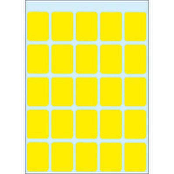 HERMA Multi-purpose labels 15x20mm yellow 125 pcs 125pc(s) self-adhesive label