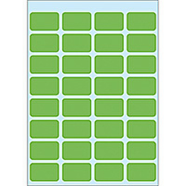 HERMA Multi-purpose labels 12x19mm green 160 pcs 160pc(s) self-adhesive label