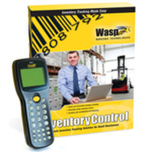 Wasp WDT2200 128 x 64pixels 245g Black handheld mobile computer