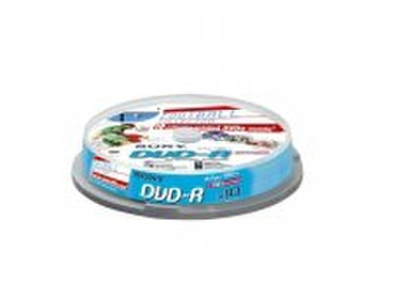 Sony DVD-R 4.7Gb 16x spindel + 10 Football Print DVD's 4.7ГБ DVD-R 10шт