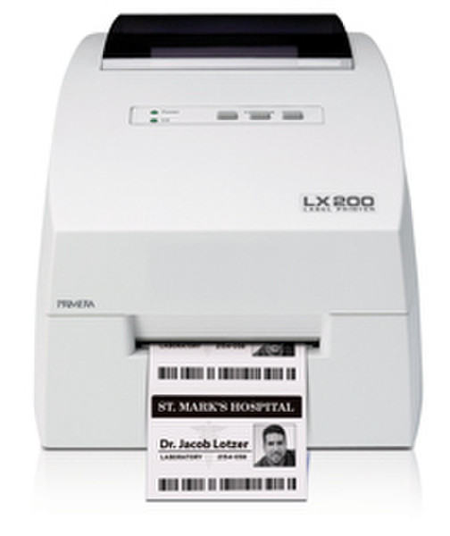 PRIMERA LX200 1200 x 1200dpi Белый устройство печати этикеток/СD-дисков