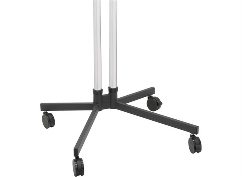 Premier UPD-1060 Flat panel Multimedia cart Black,Chrome multimedia cart/stand